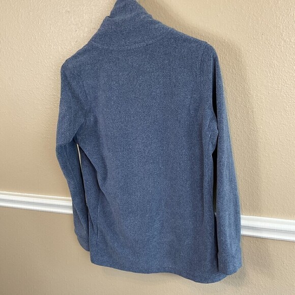 Nike Women Blue Size M Therma Dri Fit Top Training Warm Cozy Athleisure Tunic T3 - Picture 6 of 12